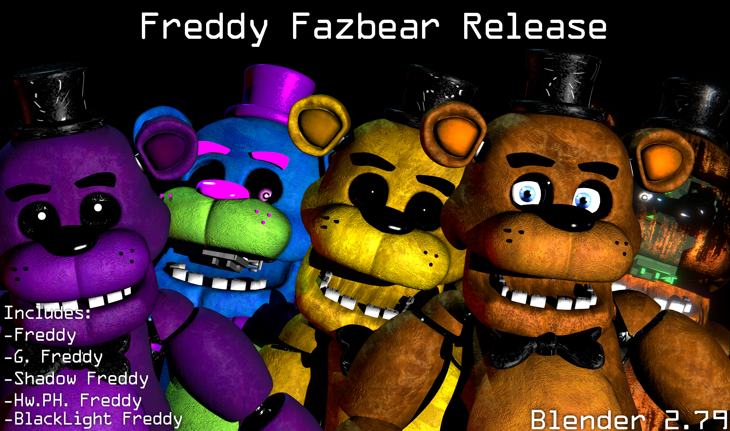 Sfm Ucn Golden Freddy And Fredbear by sebastian712 on DeviantArt