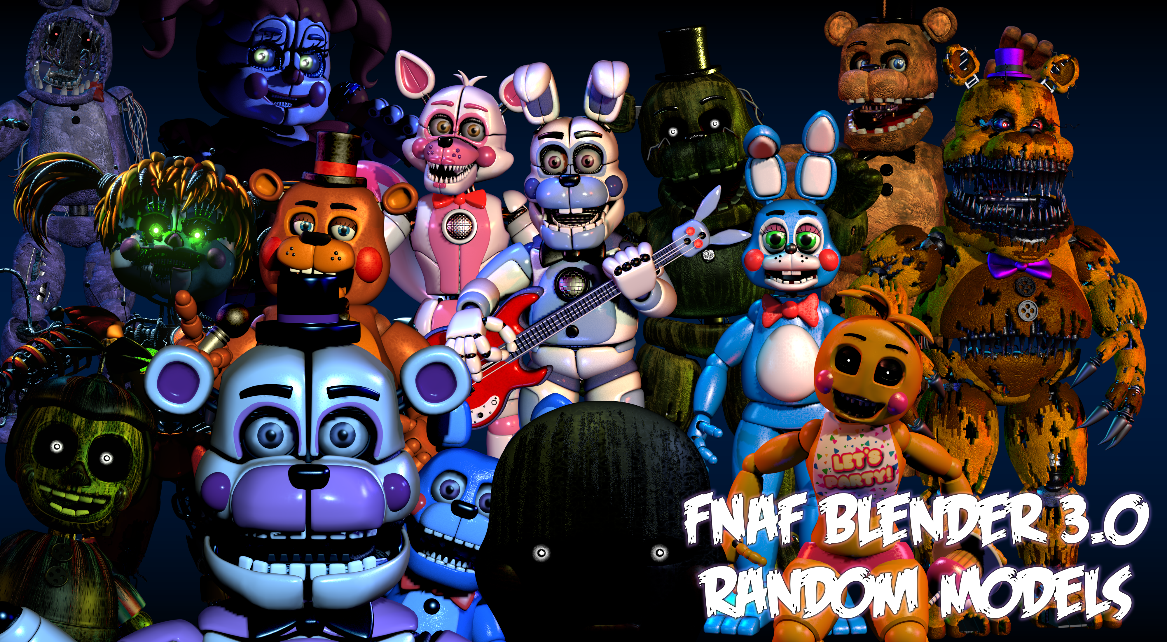 Inaccurate Fnaf 1 pack Download c4d by souger222 on DeviantArt