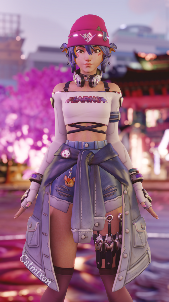 Overwatch 2 - LE SSERAFIM Kiriko (render test) by Admixon on DeviantArt