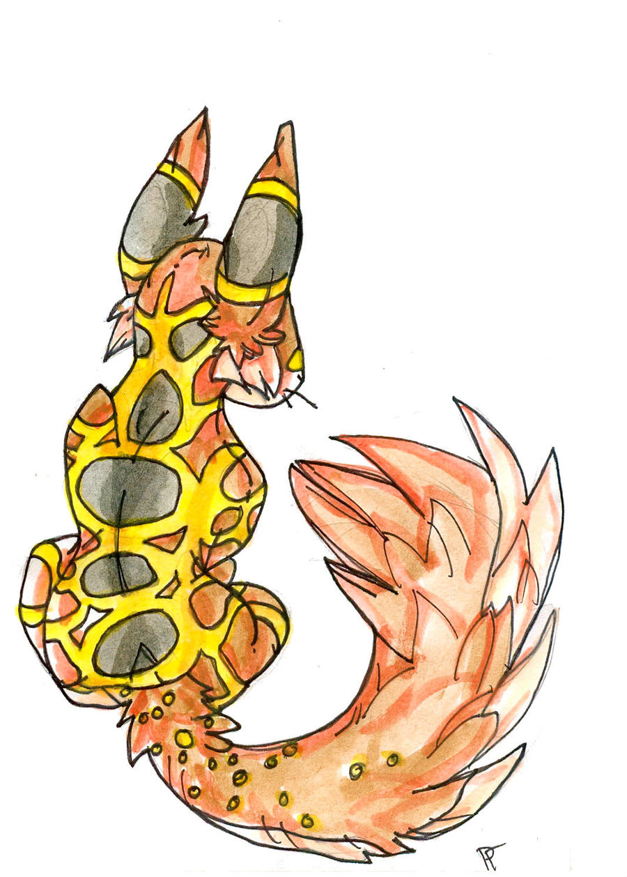Hash, back view by HiddenStash on DeviantArt