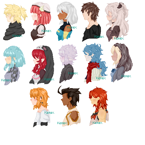 Pixel Busts