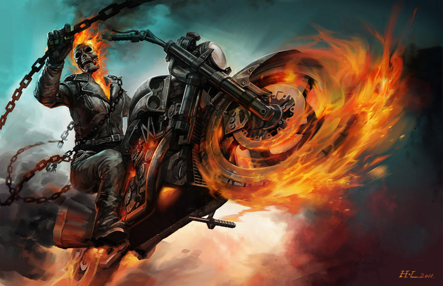 Chinese Ghost Rider GHOST RIDER by hualu on DeviantArt