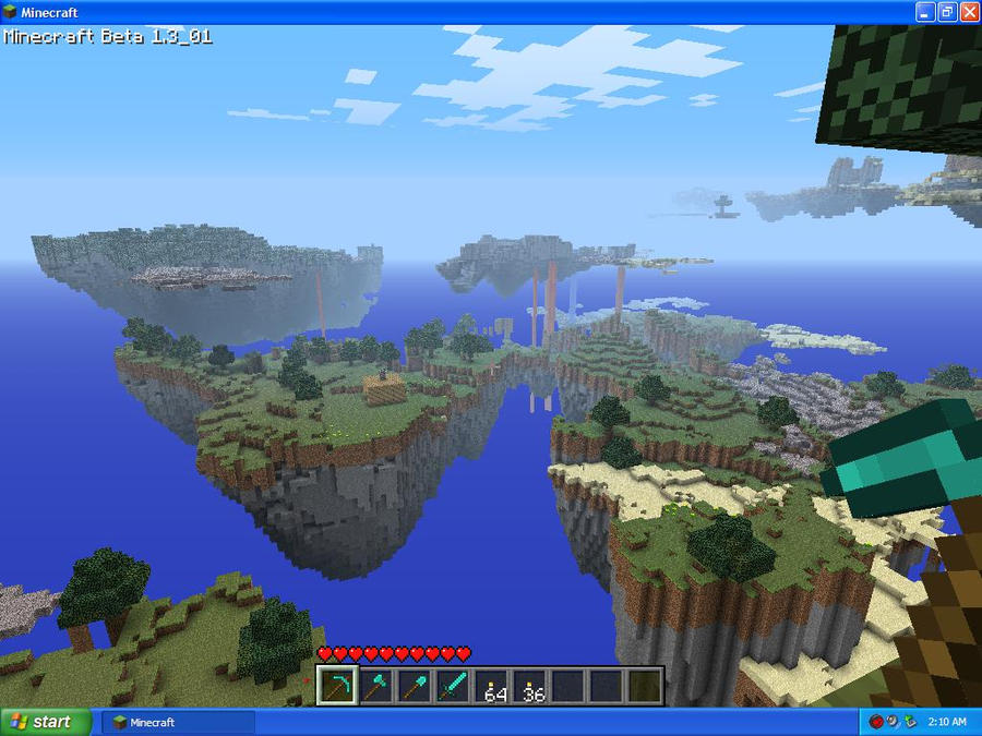 MineCraft: Skyland islands