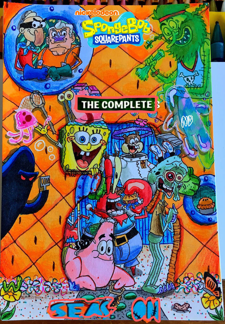 SpongeBob: The Complete Second Season (redraw) by wilduda on DeviantArt