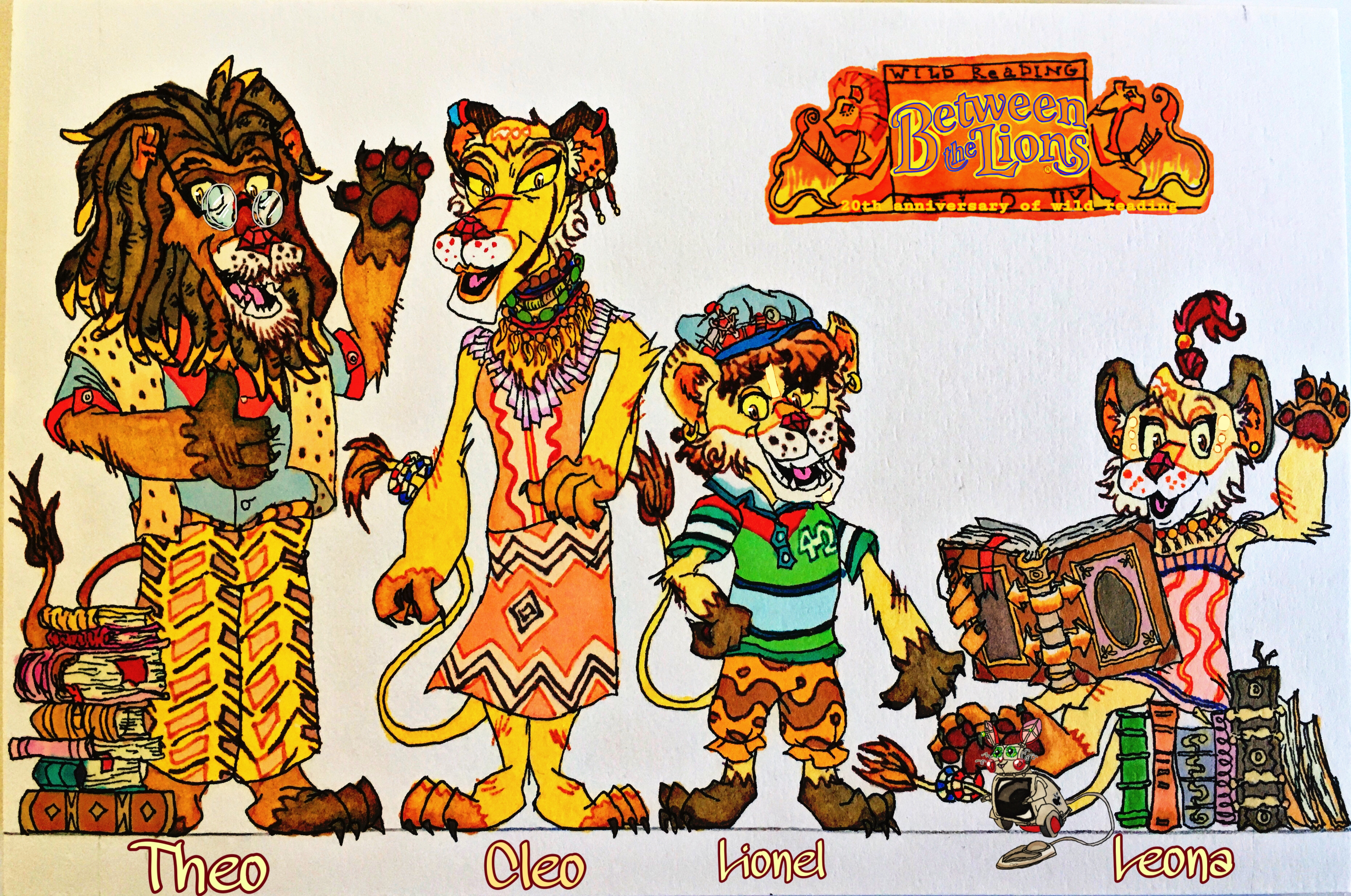 Between The Lions Redesign By Wilduda On Deviantart