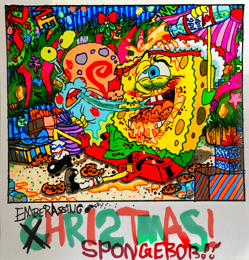The Embarrassing photo of SpongeBobs Christmas by wilduda on DeviantArt