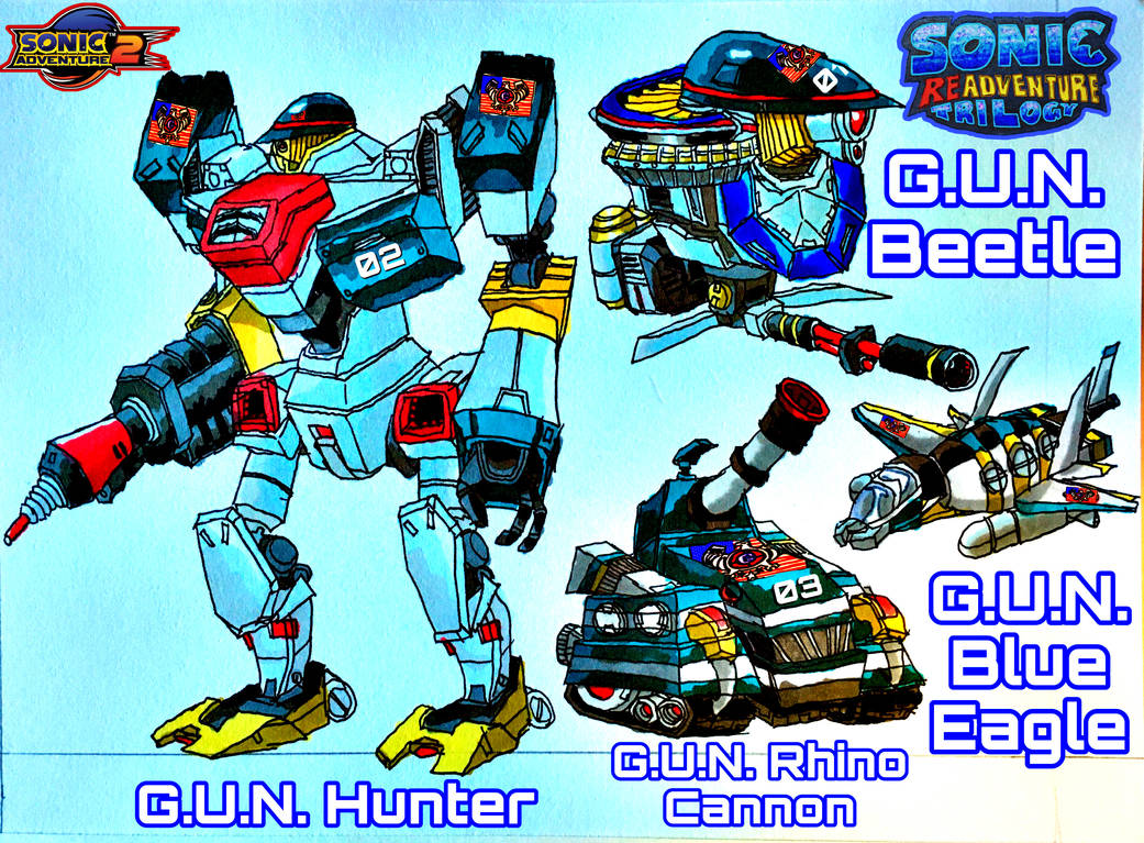 SA2 enemies by wilduda on DeviantArt