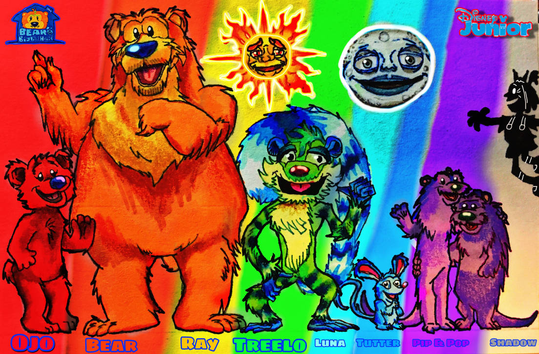 Bear inthe Big Blue House Reboot by wilduda on DeviantArt