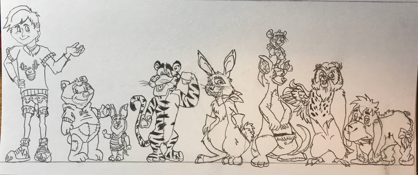 The Book of Pooh 20th anniversary by wilduda on DeviantArt