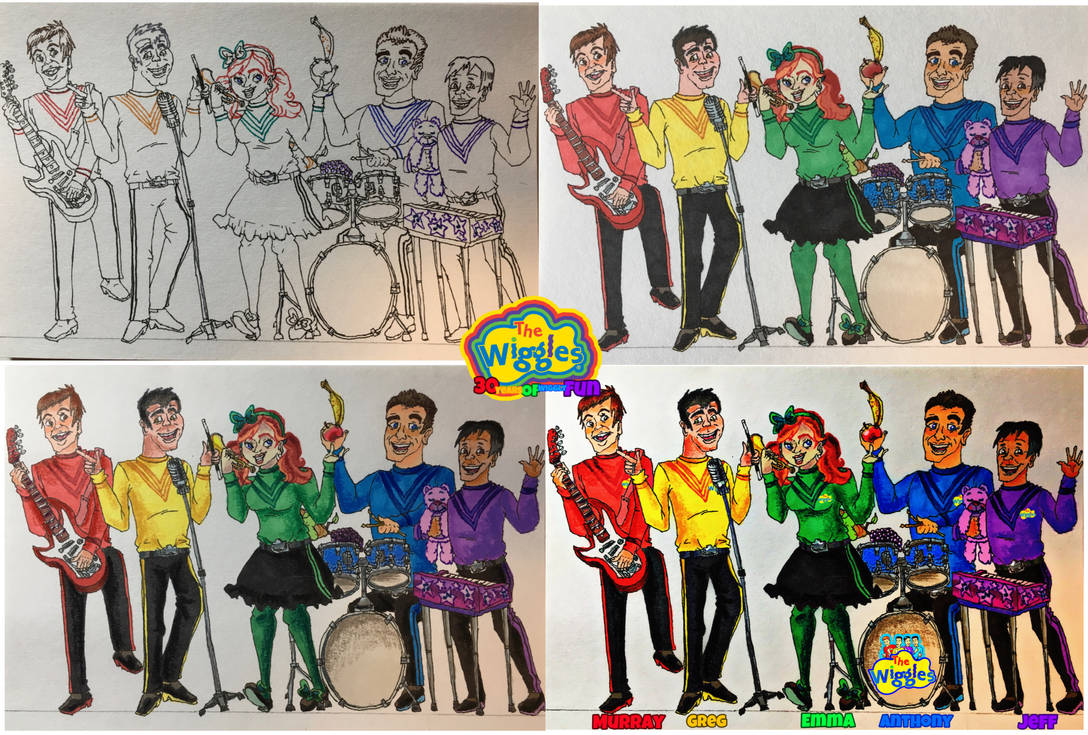 The Concept of 30th anniversary of the Wiggles by wilduda on DeviantArt