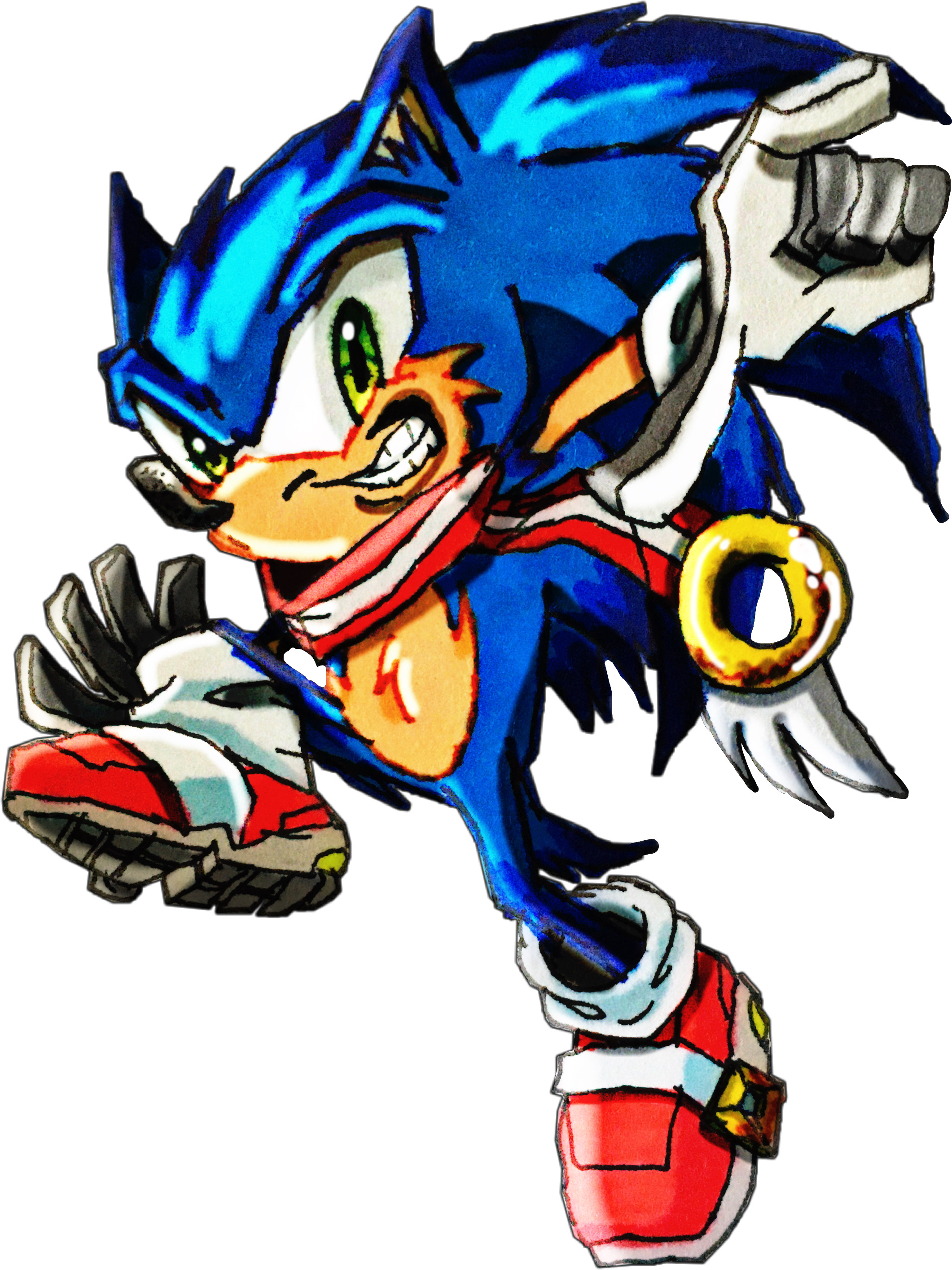 Sonic Readventure Trilogy: Sonic the Hedgehog by wilduda on DeviantArt