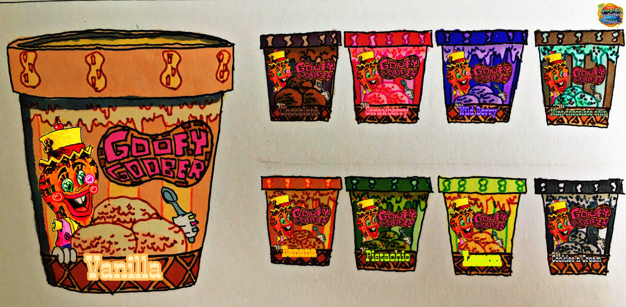 TSSM Rehydrated: Goofy Goober Ice cream boxes by wilduda on DeviantArt