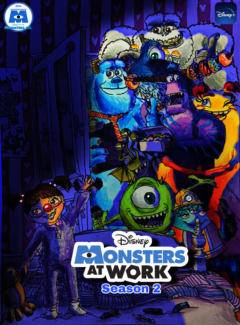 Monsters at work season 2 poster (edited) by wilduda on DeviantArt