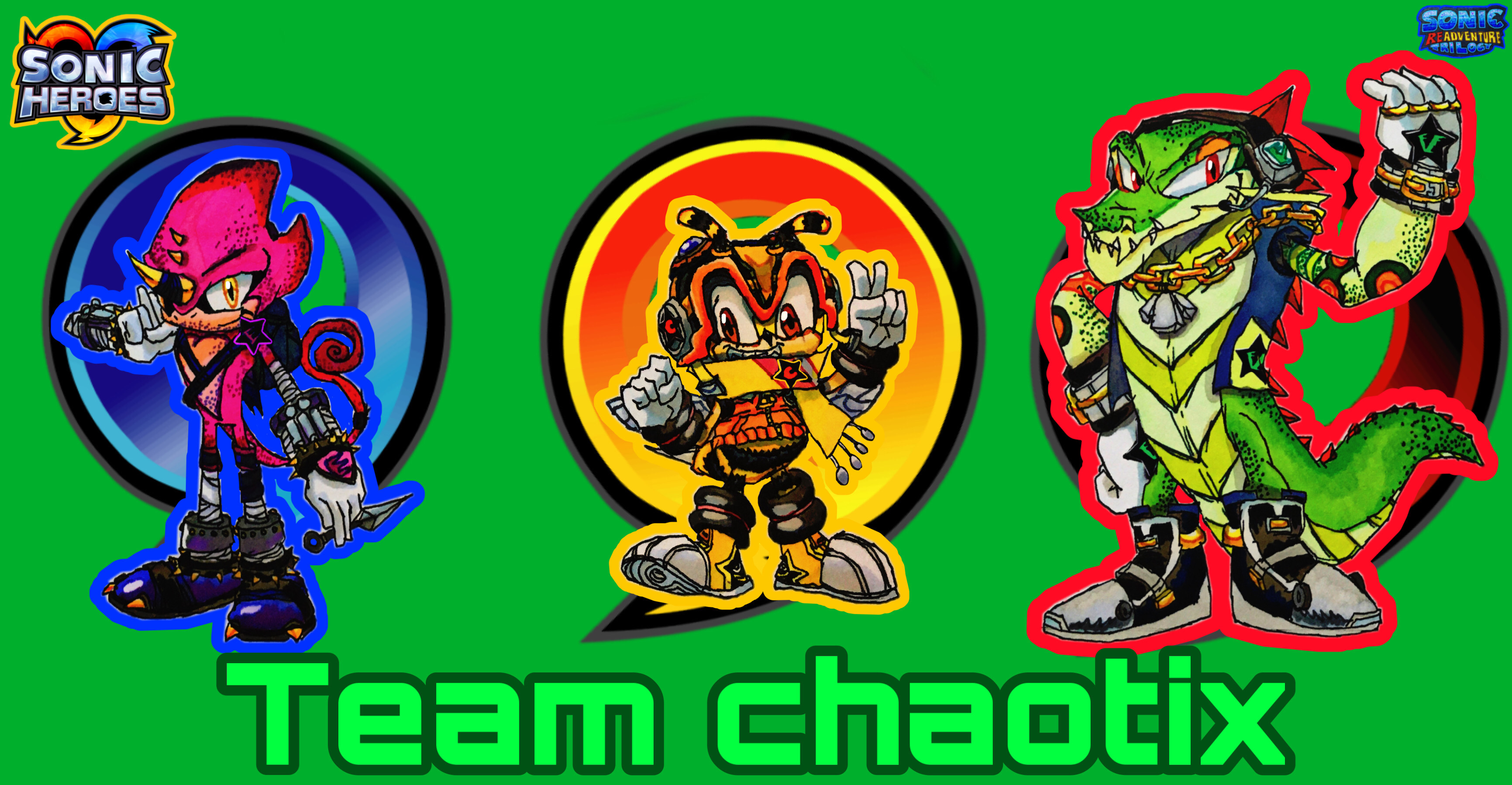 TAS] Sonic Classic Heroes - Speedrun as Team Chaotix 