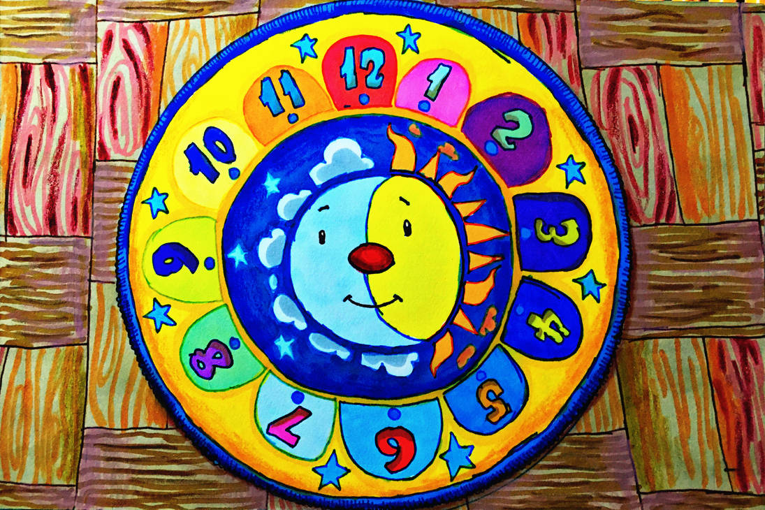 BCC: Loonette's Clock Rug by wilduda on DeviantArt