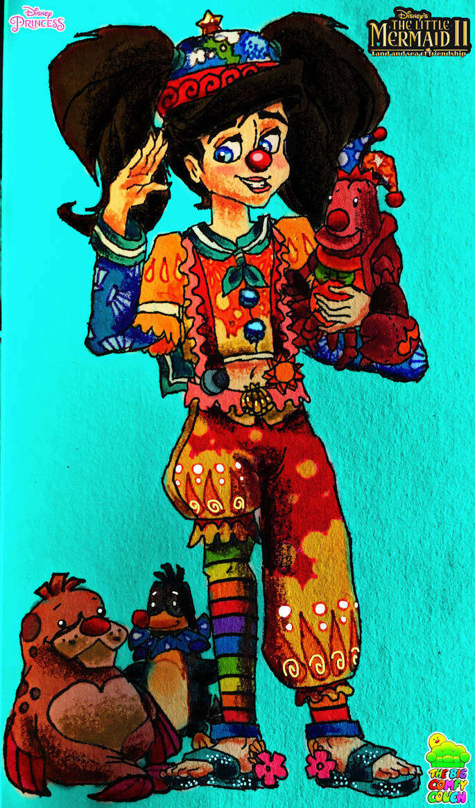 Melody as Loonette the clown by wilduda on DeviantArt