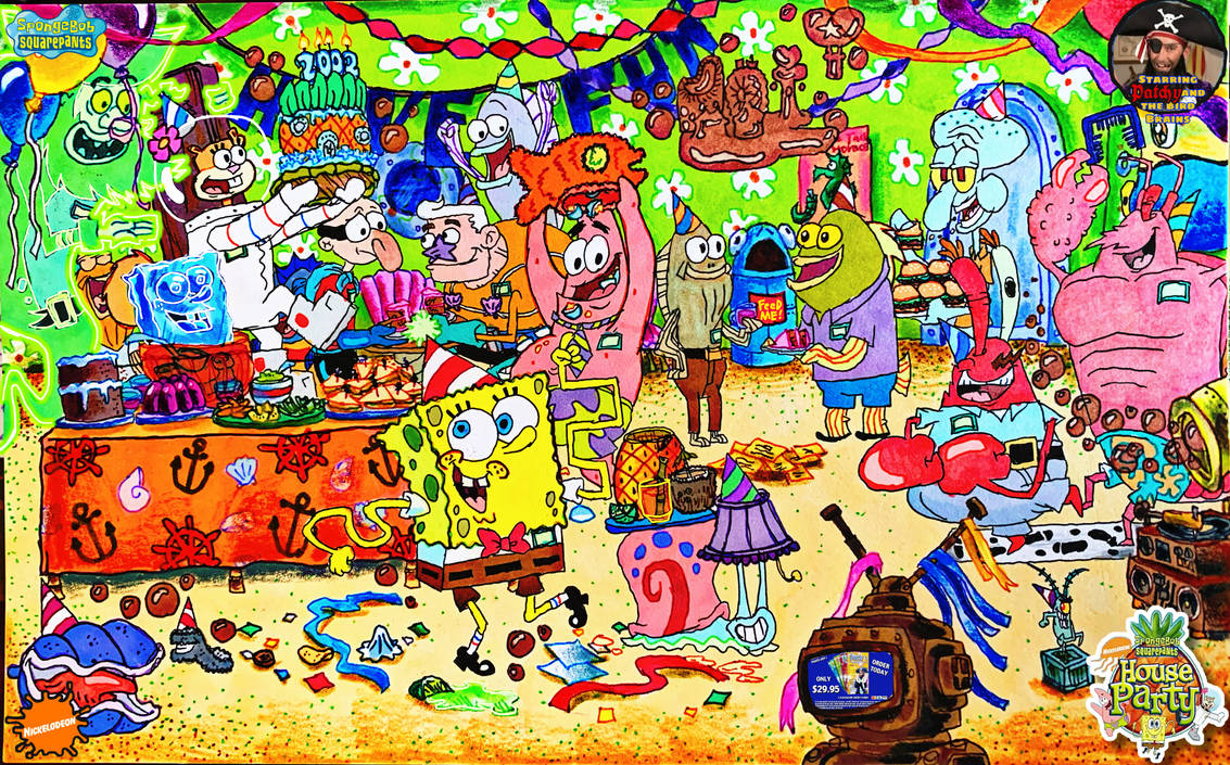 SpongeBob's House Party (20th anniversary edition) by wilduda on DeviantArt