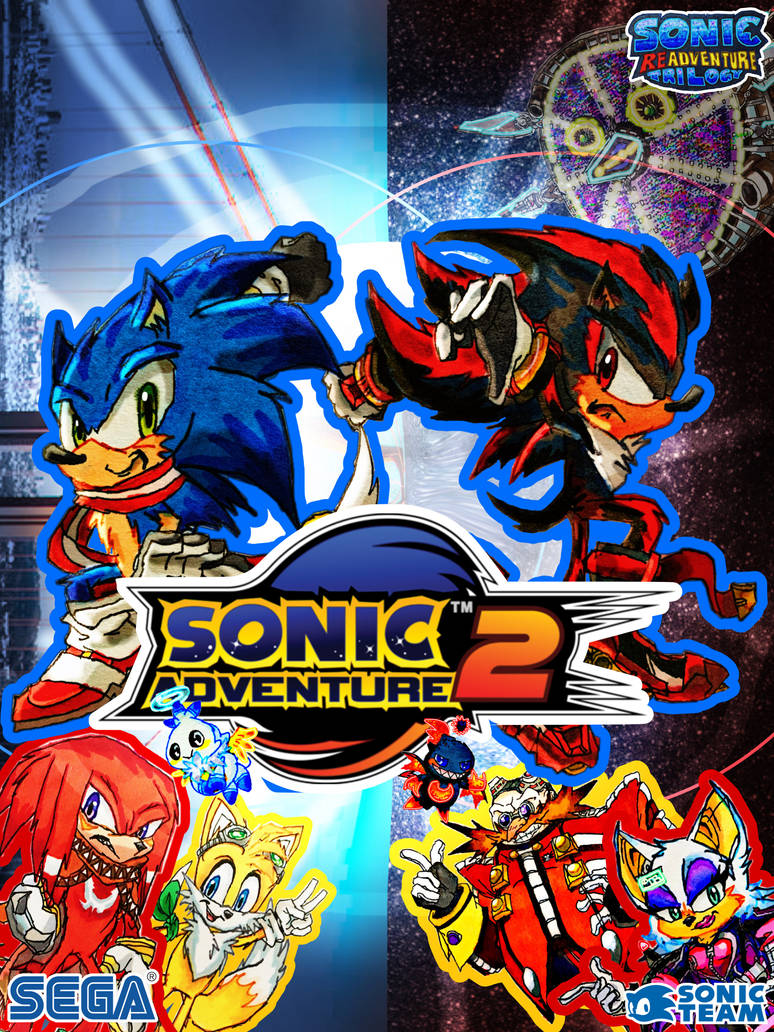 SRT Sonic Adventure 2 box art concept by wilduda on DeviantArt