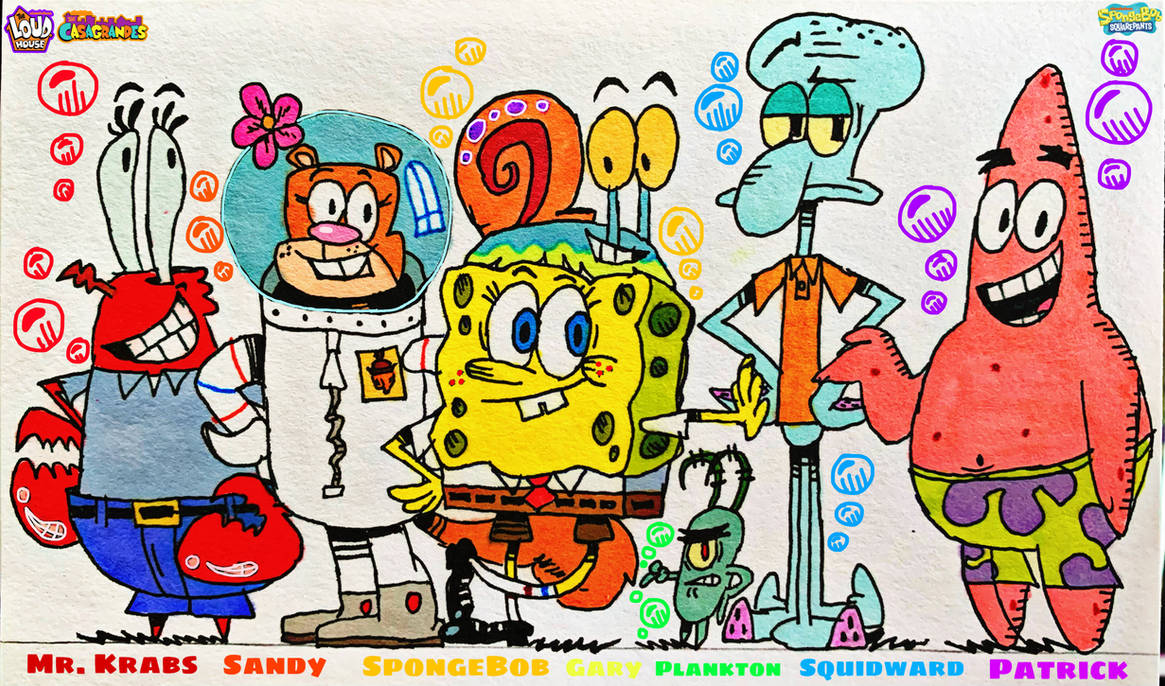 SpongeBob SquarePants in TLH style by wilduda on DeviantArt