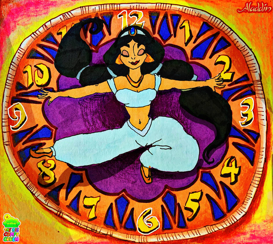 Girl On Clock Rug Jasmine's Clock rug stretch by wilduda on DeviantArt