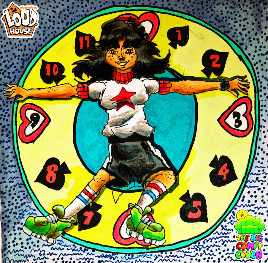 Stella's Clock rug stretch by wilduda on DeviantArt