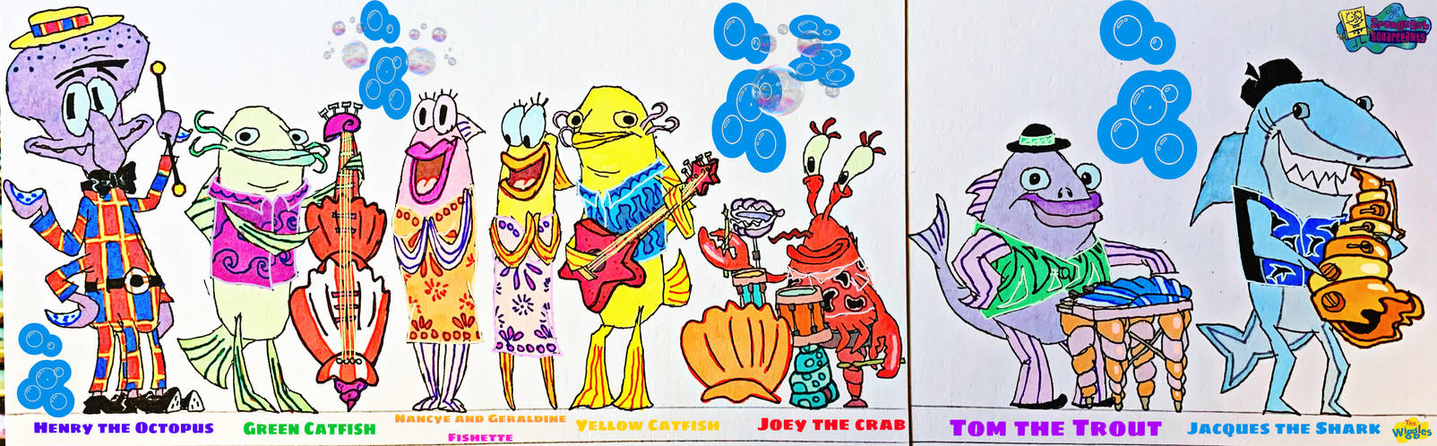 Henry's Underwater Big Band (SpongeBob style) by wilduda on DeviantArt