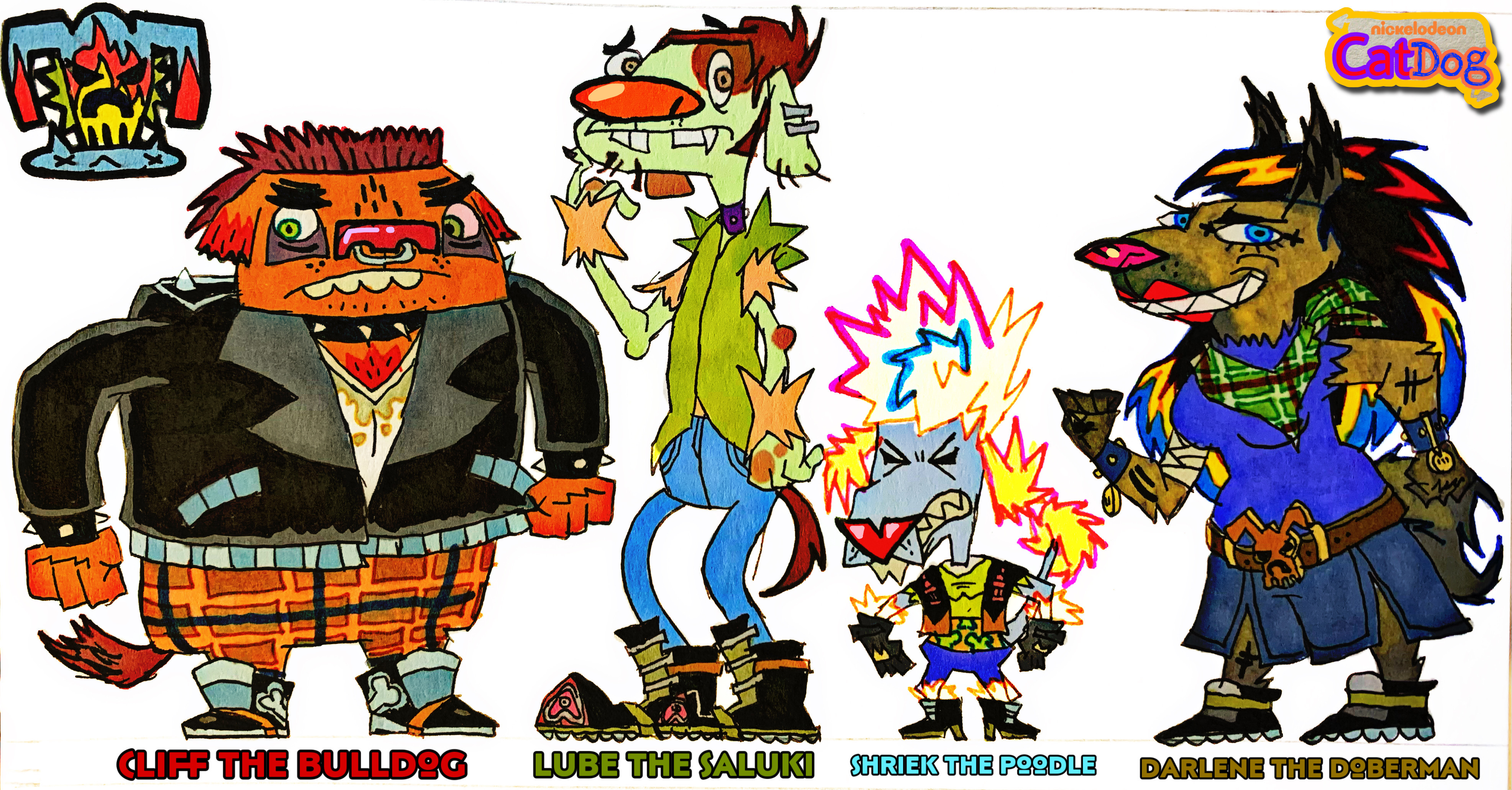 CatDog Reboot: The Greaser Pups by wilduda on DeviantArt