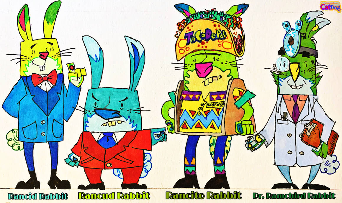 Deviantart Sir Rabbits CatDog reboot: Rabbits of business by wilduda on DeviantArt