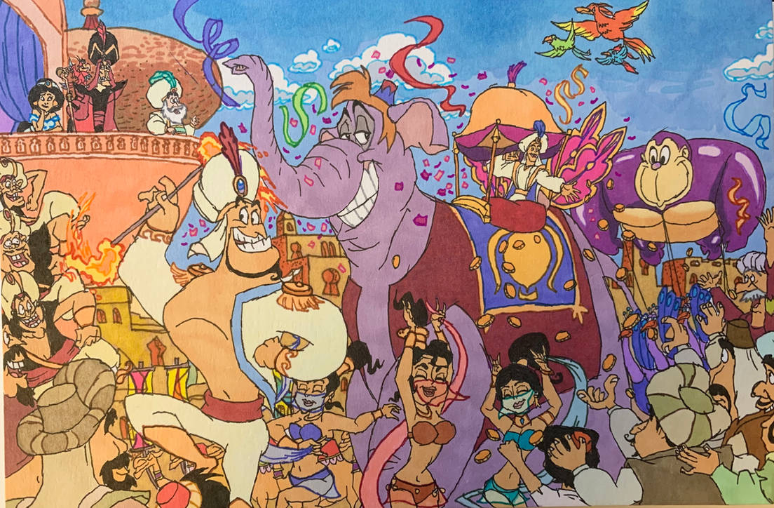 Prince Ali (colored) by wilduda on DeviantArt