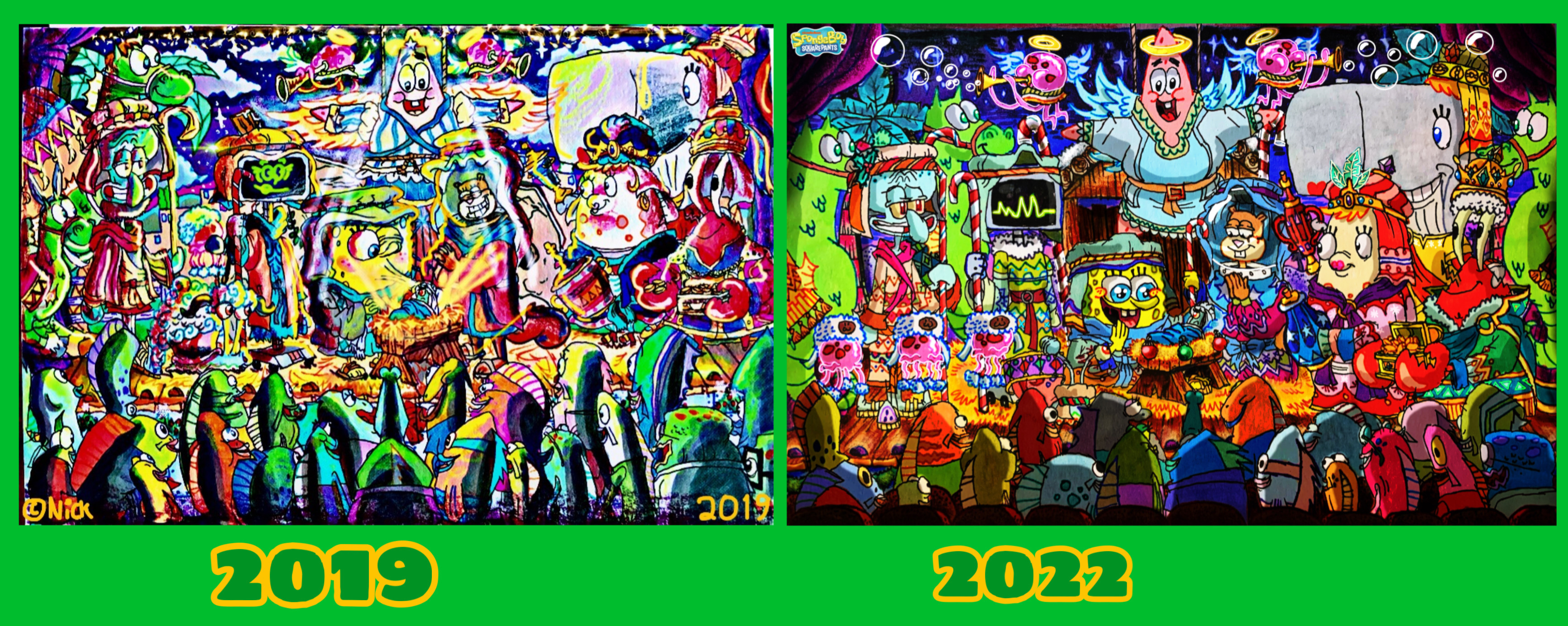 SNP (complete comparison) by wilduda on DeviantArt