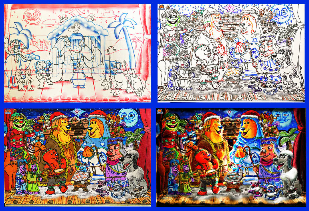 BITBBH: A Berry Bear Nativity Party (concept) by wilduda on DeviantArt