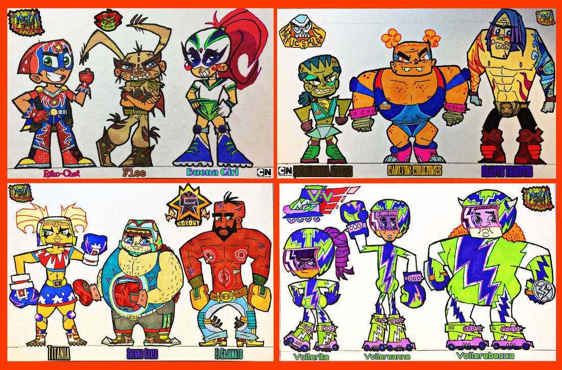 MDL Reboot: LuchaVille City School Rivalry by wilduda on DeviantArt