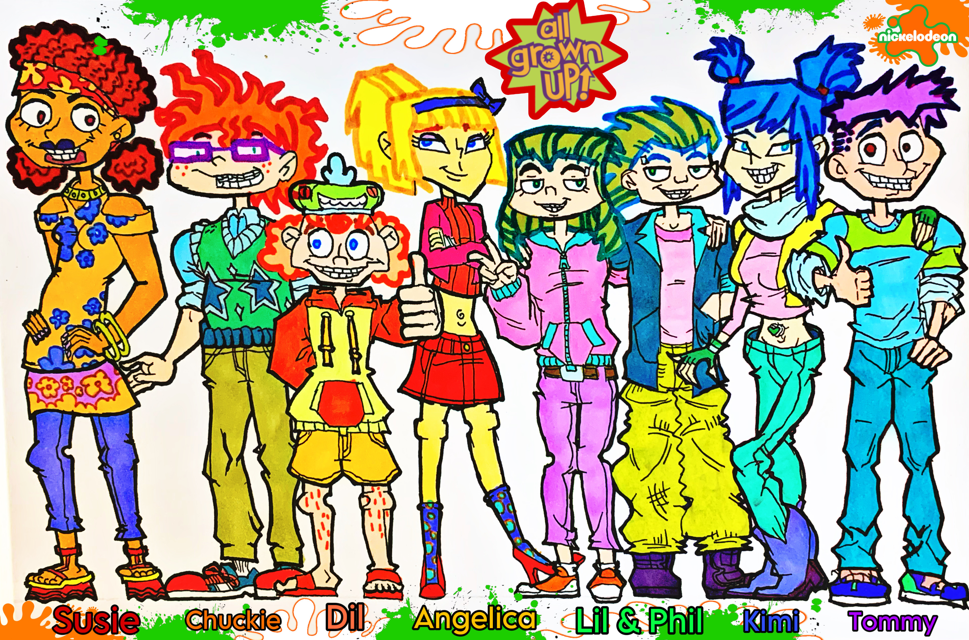 Rugrats All Grown Up Deviantart More Preschool Years Fan Content! More