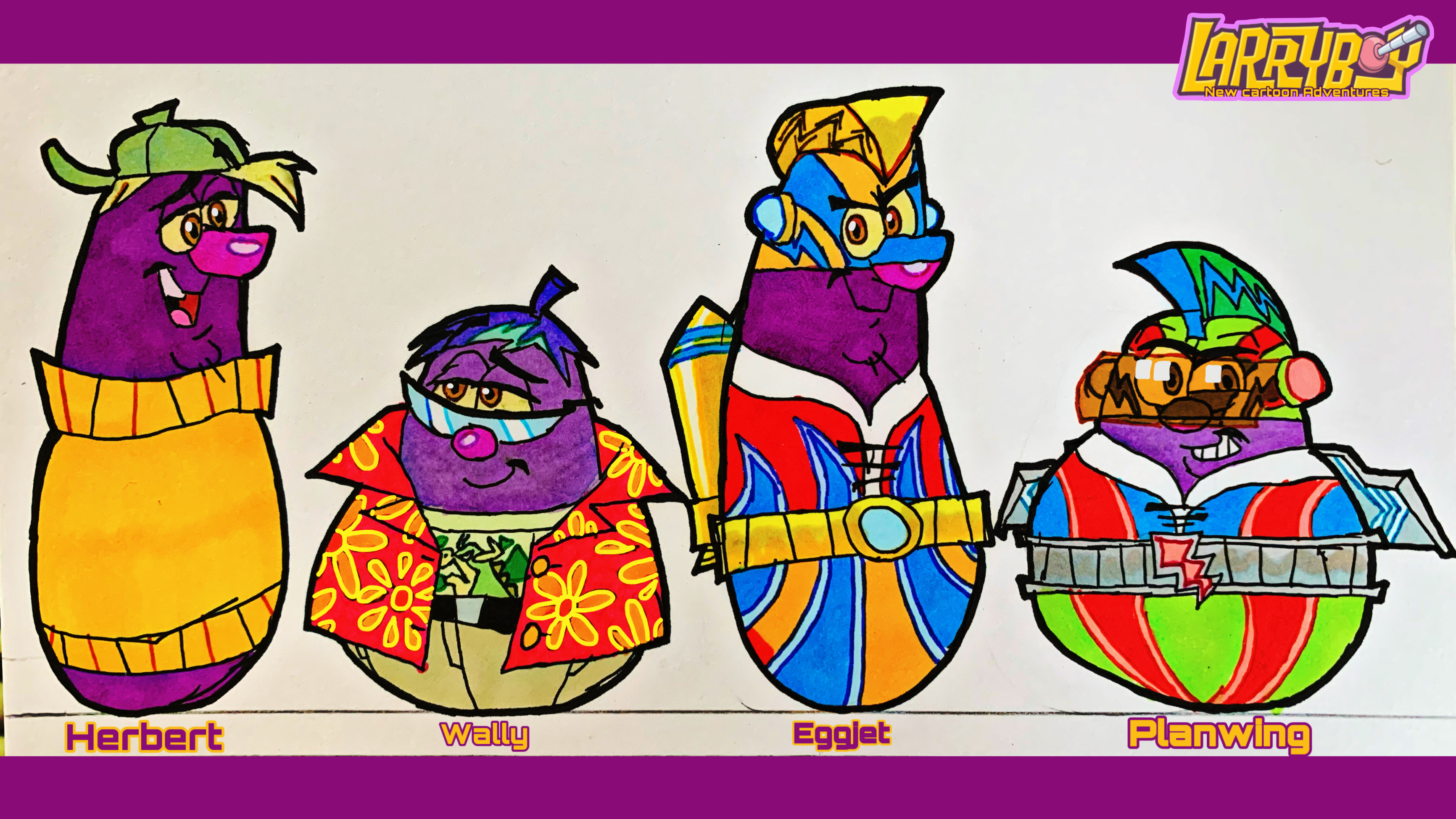 LCA: Eggplant Brothers by wilduda on DeviantArt