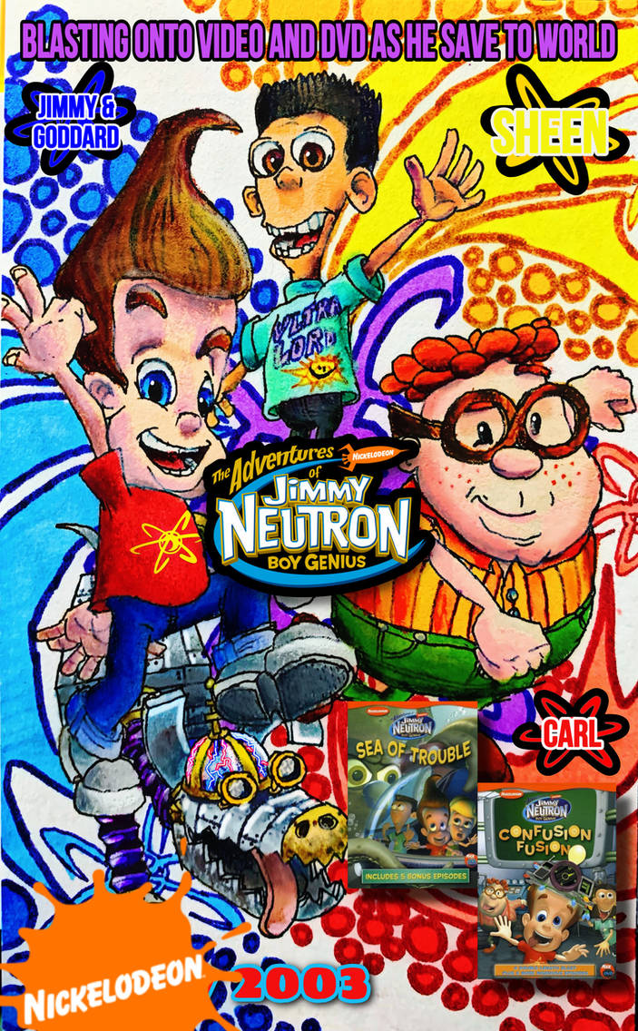 Jimmy Neutron: Three amigops by promo by wilduda on DeviantArt