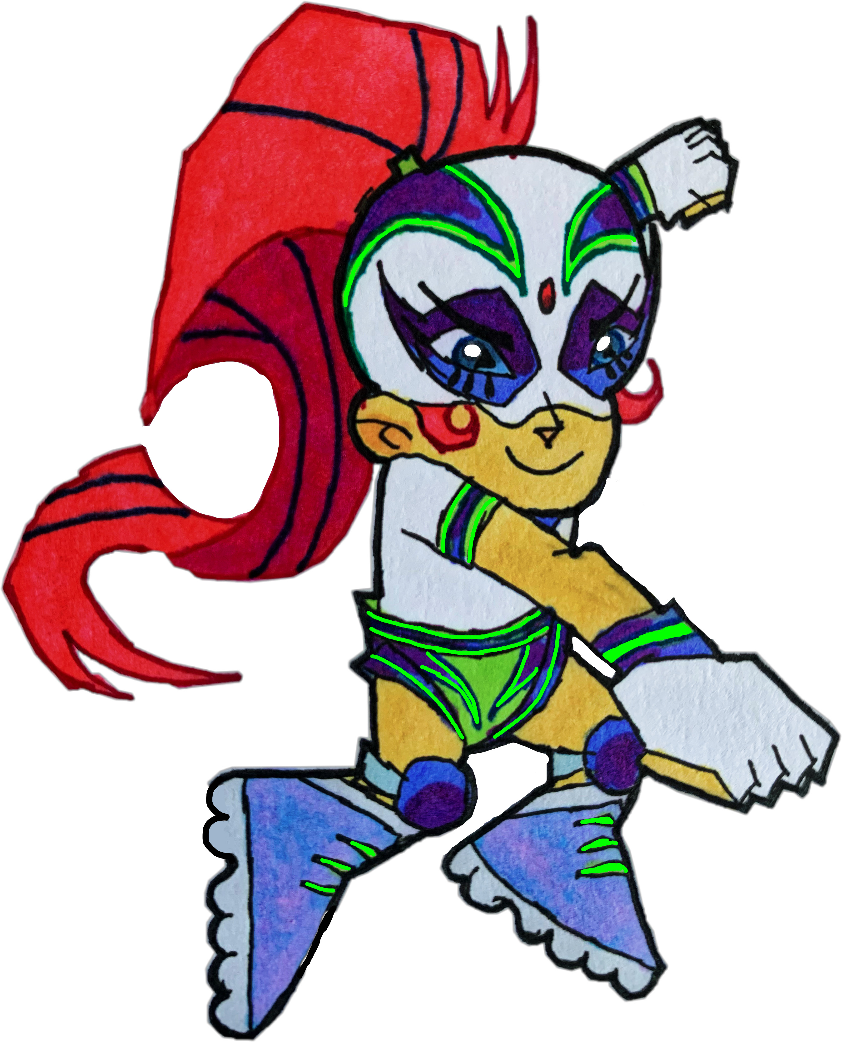 MDL Reboot: Buena Girl (Power Type) by wilduda on DeviantArt