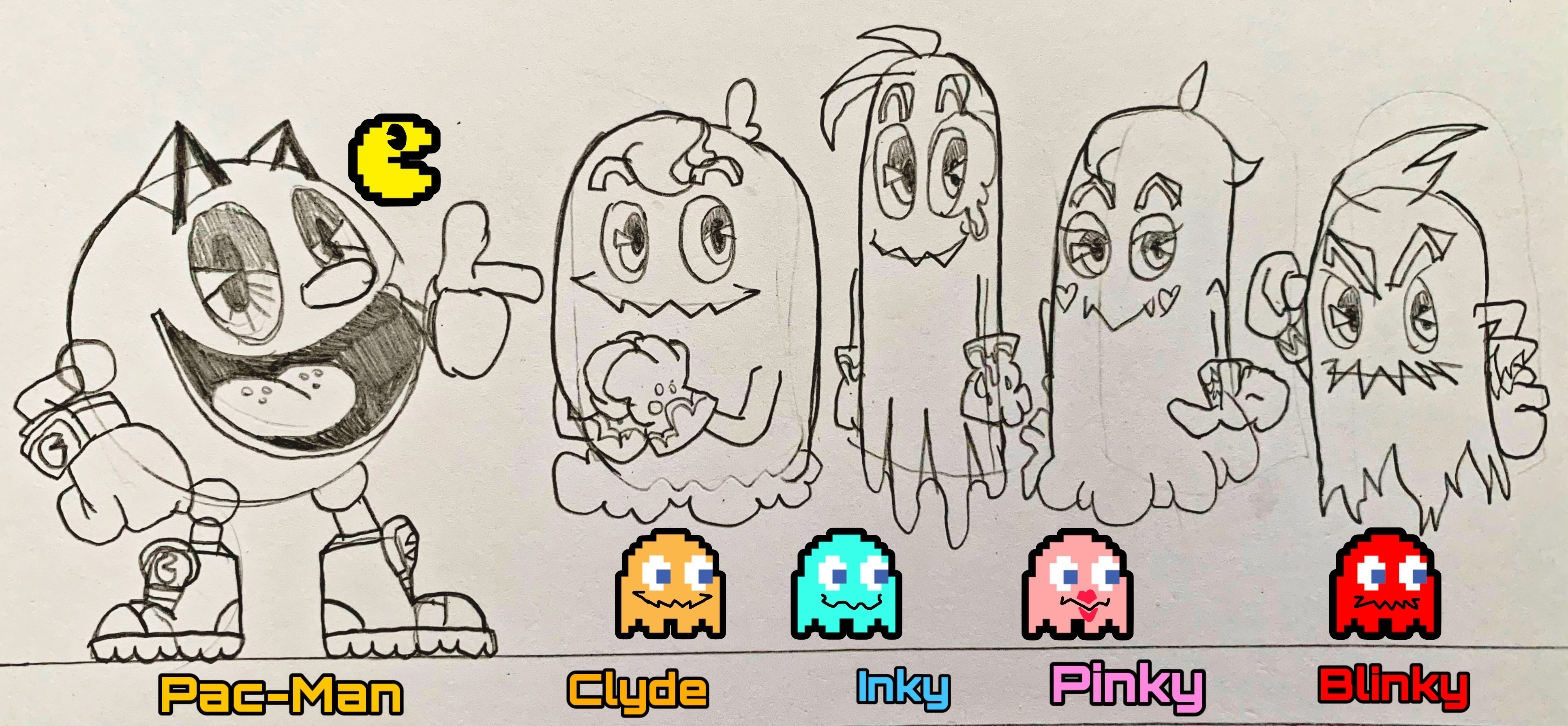 Pac Man Rage Deviantart Pac-Man Re-Pac Designed by wilduda on DeviantArt