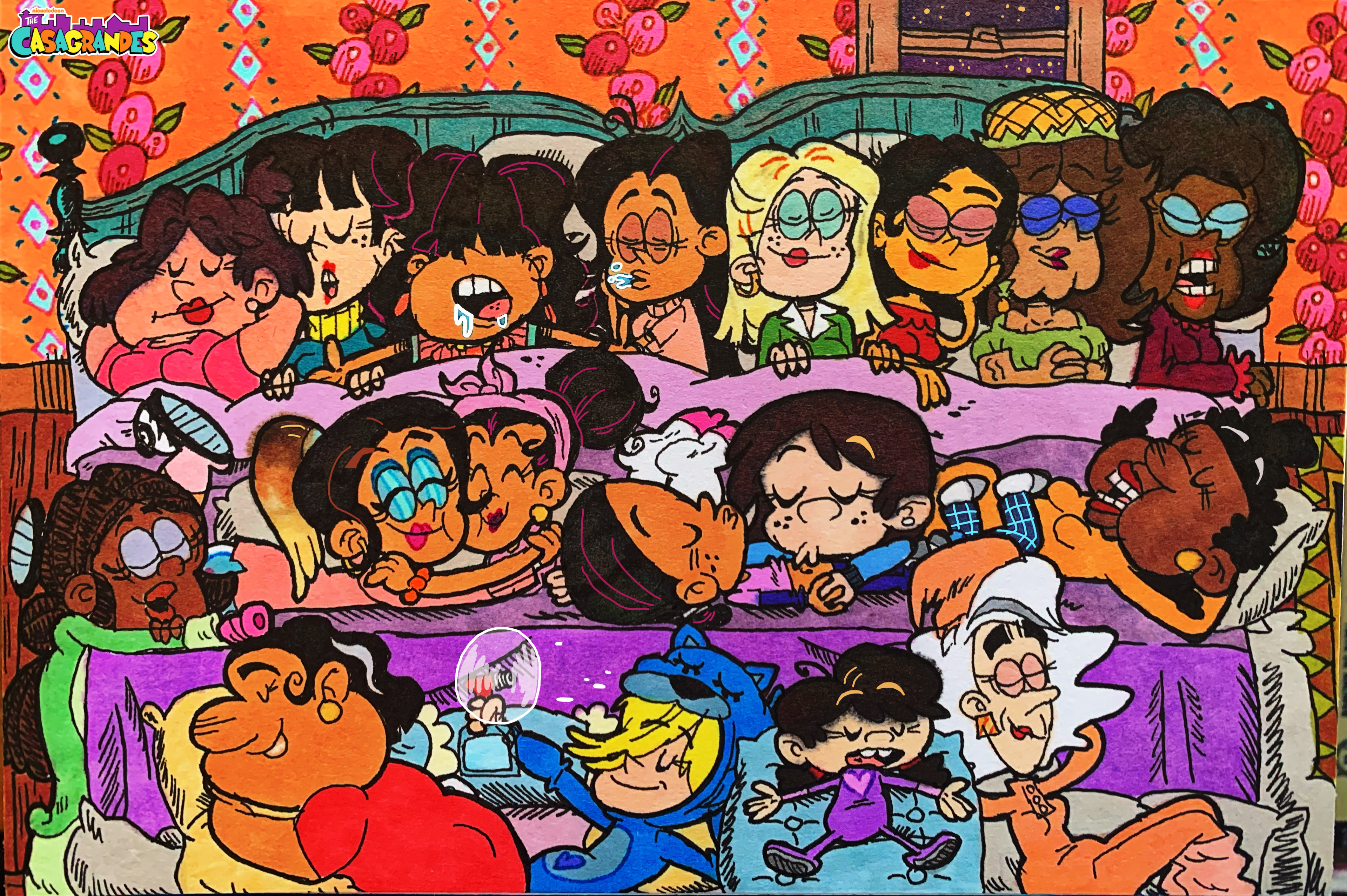 TC: A Female snoring Sleepover at Margarita's by wilduda on DeviantArt