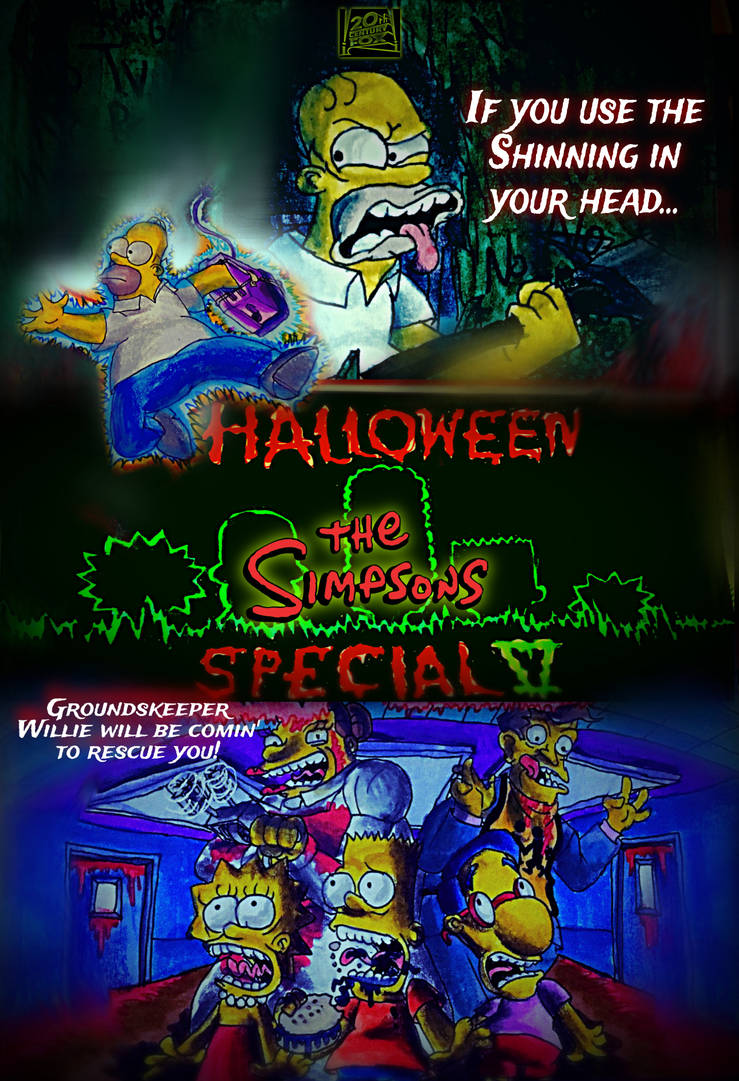 The Simpsons Treehouse of Horror V (poster) by wilduda on DeviantArt