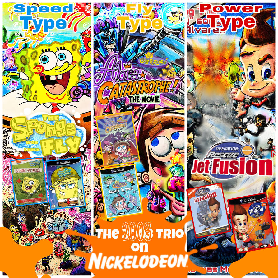 The 2003 Trio on Nickelodeon (Sonic Heroes Style) by wilduda on DeviantArt