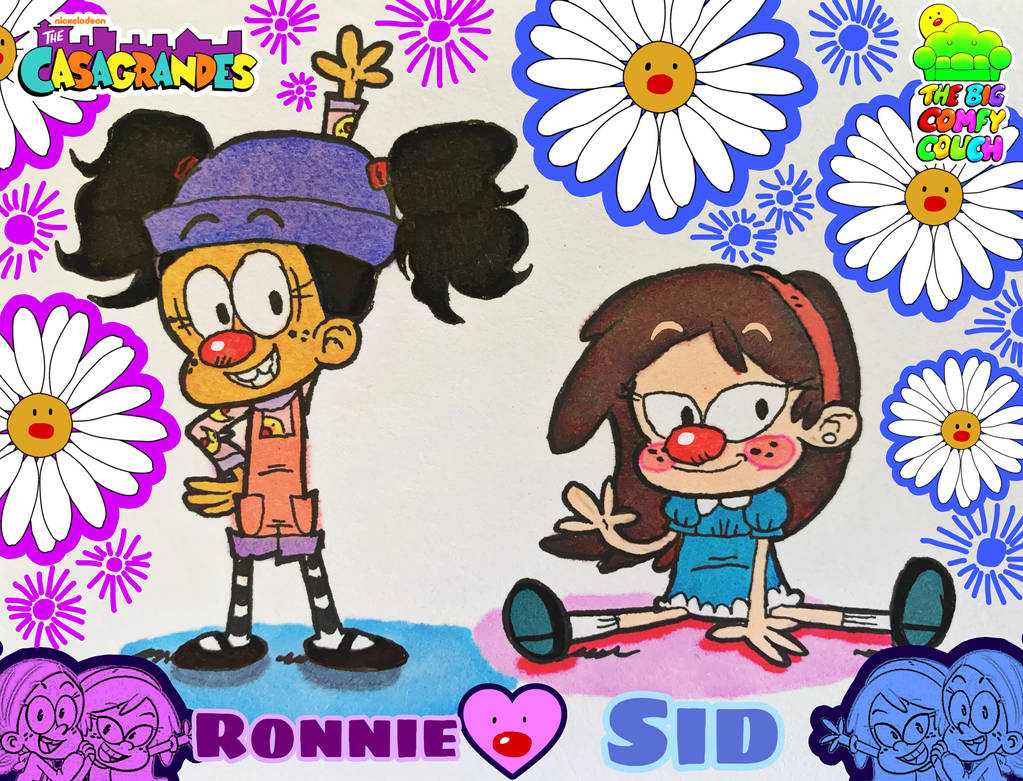 Ronnie X Sid as Clowning Besties by wilduda on DeviantArt