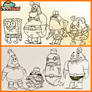 SpongeBob LCP: Hero Actors (concept)