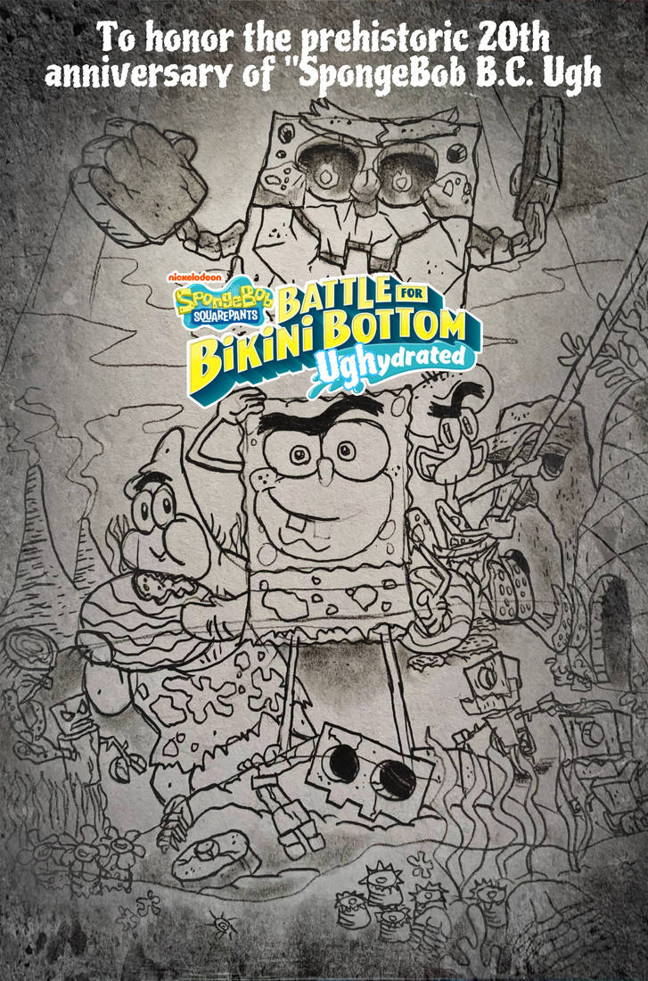 Sponge Bc SpongeBob BC BFPT 'Poster' (Sketch Rock) by wilduda on DeviantArt