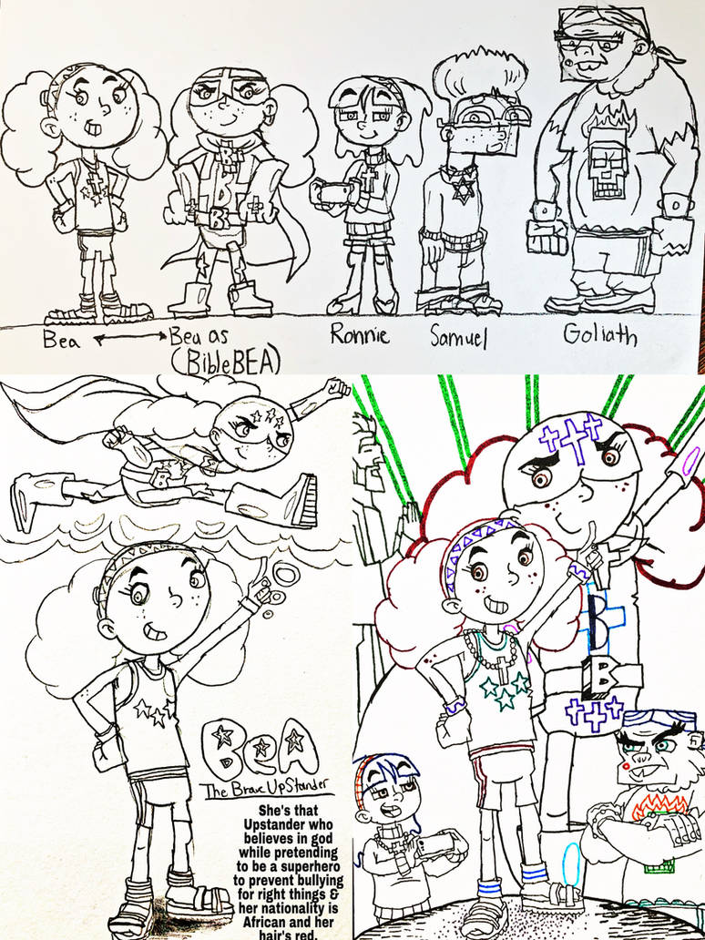 Bee the Brave Upstander (My Artstyle Concept) by wilduda on DeviantArt