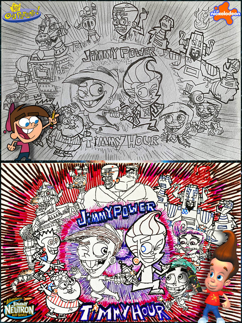 Jimmy and Timmy's 20th Power Hour (progression) by wilduda on DeviantArt
