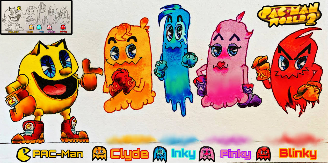 Pac Man Rage Deviantart PAC-Man World 2 (Re-Pac Designed) by wilduda on DeviantArt