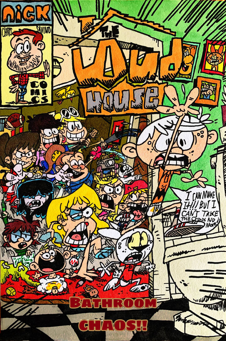 The First Comic cover of the LOUD House by wilduda on DeviantArt