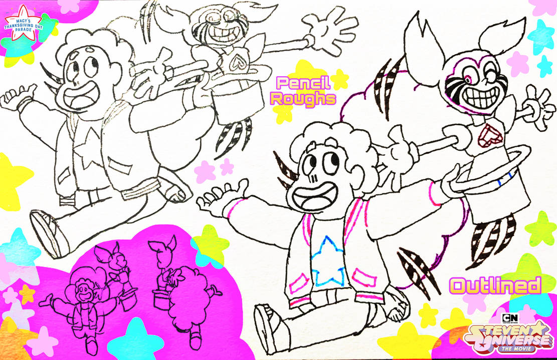 Steven Concert Deviantart A Steven Universe Movie Balloon (Progress) by wilduda on DeviantArt