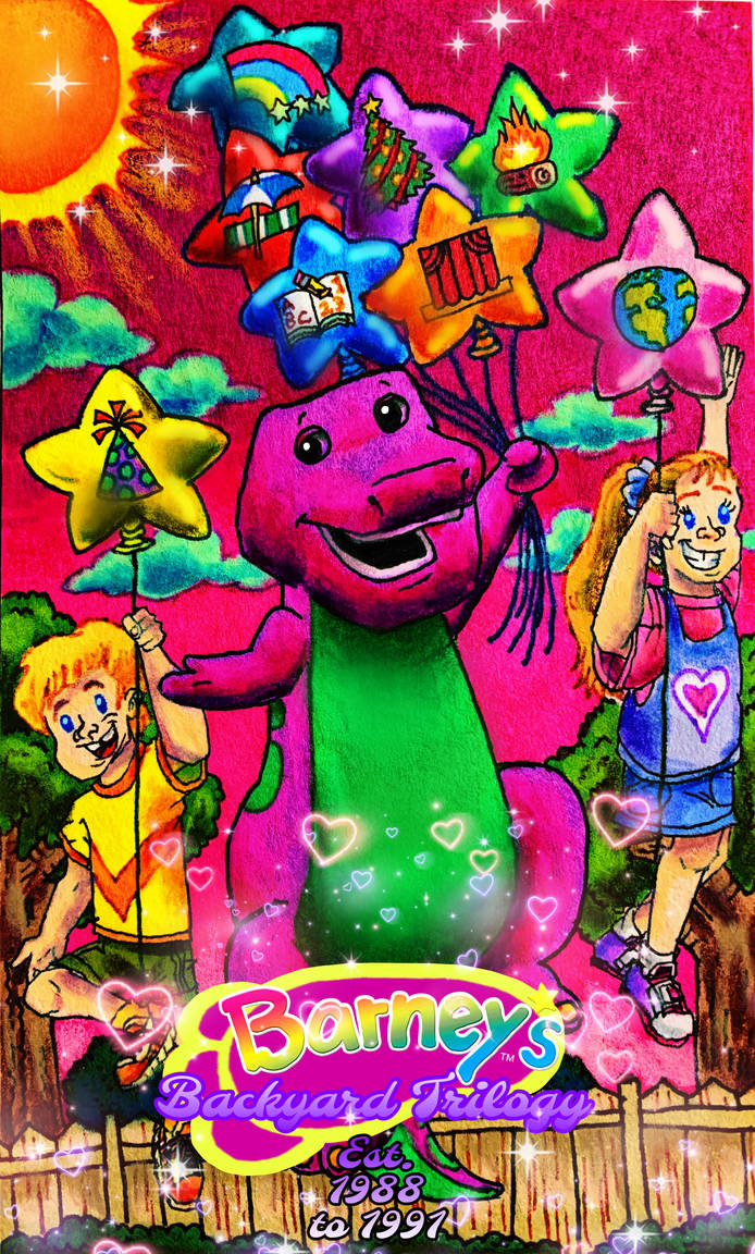 Barney Redesigned Deviantart Barney's Backyard Trilogy (Remake like Reboot) by wilduda on DeviantArt