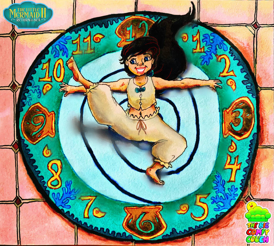 Girl On Clock Rug TLM II: Melody's Clock Rug Stretch (Remake) by wilduda on DeviantArt
